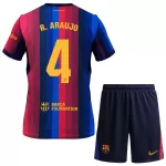 Maillot FC Barcelone R. Araujo 4 Enfant Domicile 2026-27