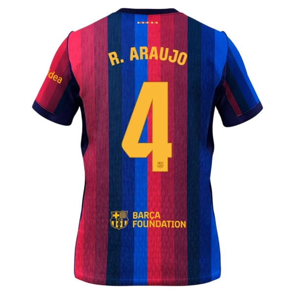 Maillot FC Barcelone R. Araujo 4 Enfant Domicile 2026-27