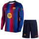 Maillot Manches Longues FC Barcelone Enfant Domicile 2026-27 Maillot Manches Longues FC Barcelone Enfant Domicile 2026-27
