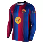 Maillot Manches Longues FC Barcelone Homme Domicile 2026-27