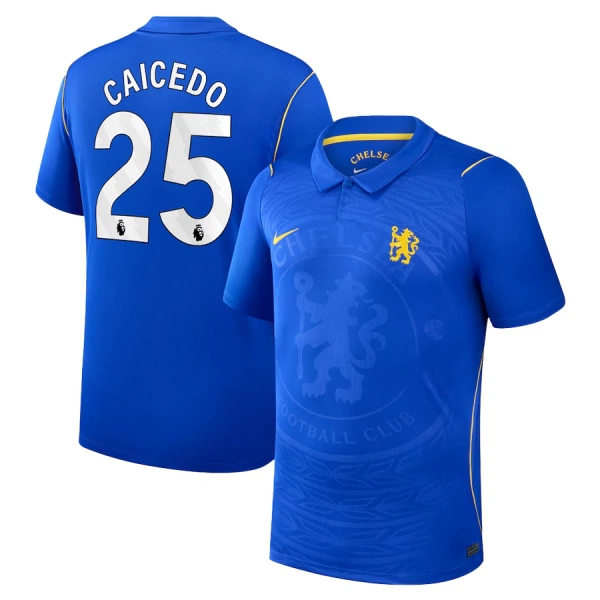 Maillot Chelsea Caicedo 25 Homme Domicile 2026-27 Maillot Chelsea Caicedo 25 Homme Domicile 2026-27