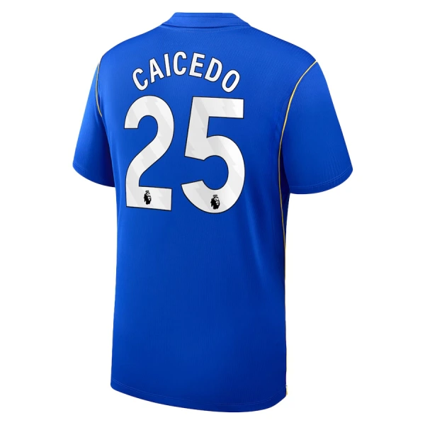 Maillot Chelsea Caicedo 25 Homme Domicile 2026-27