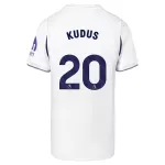 Maillot Tottenham Hotspur Kudus 20 Homme Domicile 2026-27