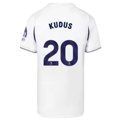 Maillot Tottenham Hotspur Kudus 20 Homme Domicile 2026-27 Maillot Tottenham Hotspur Kudus 20 Homme Domicile 2026-27