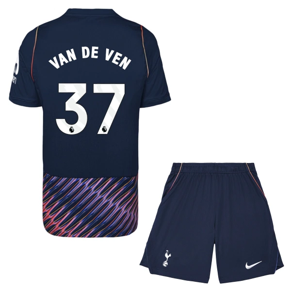 Maillot Tottenham Hotspur Van De Ven 37 Enfant Extérieur 2026-27