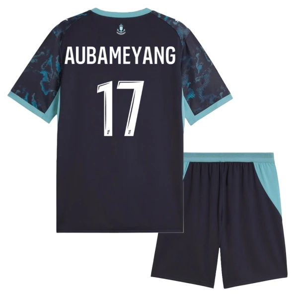 Maillot Olympique de Marseille Aubameyang 17 Enfant Extérieur 2026-27 Maillot Olympique de Marseille Aubameyang 17 Enfant Extérieur 2026-27