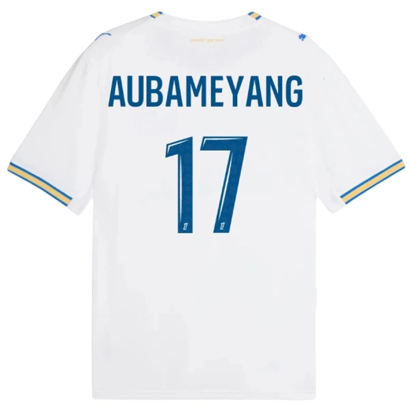 Maillot Olympique de Marseille Aubameyang 17 Homme Domicile 2026-27 Maillot Olympique de Marseille Aubameyang 17 Homme Domicile 2026-27