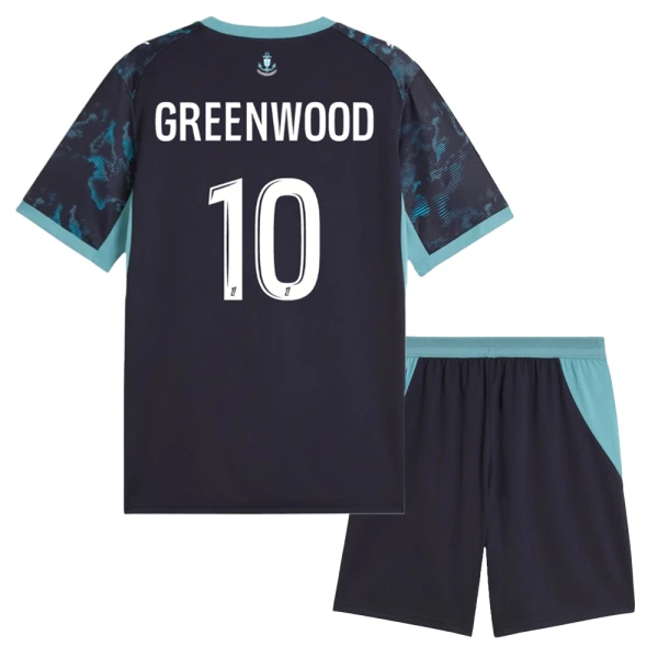 Maillot Olympique de Marseille Greenwood 10 Enfant Extérieur 2026-27 Maillot Olympique de Marseille Greenwood 10 Enfant Extérieur 2026-27