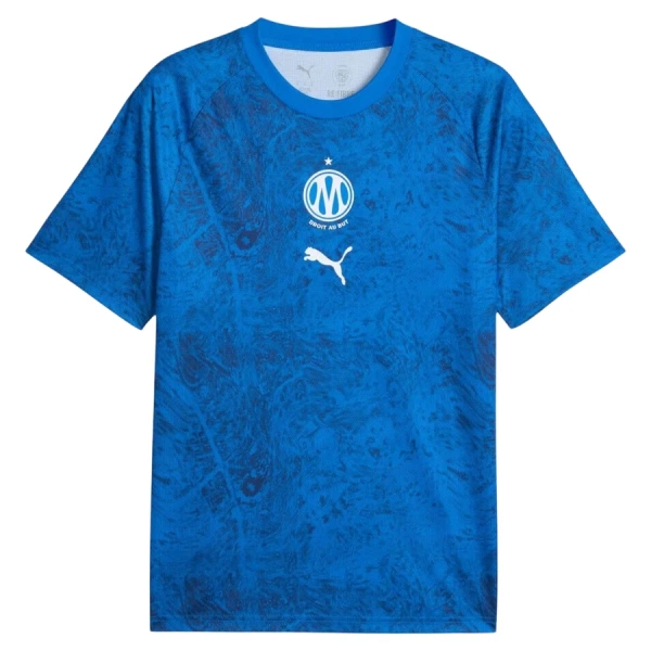 Maillot Olympique de Marseille Pre-Match Homme 2026-27 Bleue