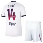 Maillot Paris Saint-Germain Desire Doue 14 Enfant Extérieur 2026-27