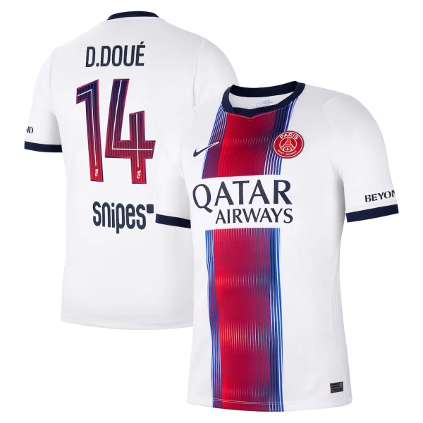 Maillot Paris Saint-Germain Desire Doue 14 Homme Extérieur 2026-27 Maillot Paris Saint-Germain Desire Doue 14 Homme Extérieur 2026-27