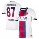 Maillot Paris Saint-Germain Joao Neves 87 Homme Extérieur 2026-27 Maillot Paris Saint-Germain Joao Neves 87 Homme Extérieur 2026-27