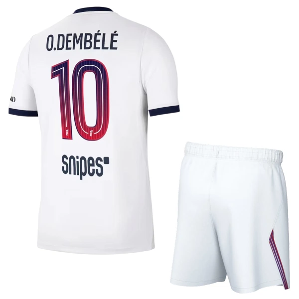 Maillot Paris Saint-Germain O. Dembele 10 Enfant Extérieur 2026-27 Maillot Paris Saint-Germain O. Dembele 10 Enfant Extérieur 2026-27