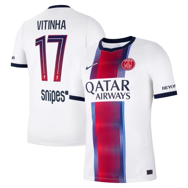 Maillot Paris Saint-Germain Vitinha 17 Homme Extérieur 2026-27 Maillot Paris Saint-Germain Vitinha 17 Homme Extérieur 2026-27