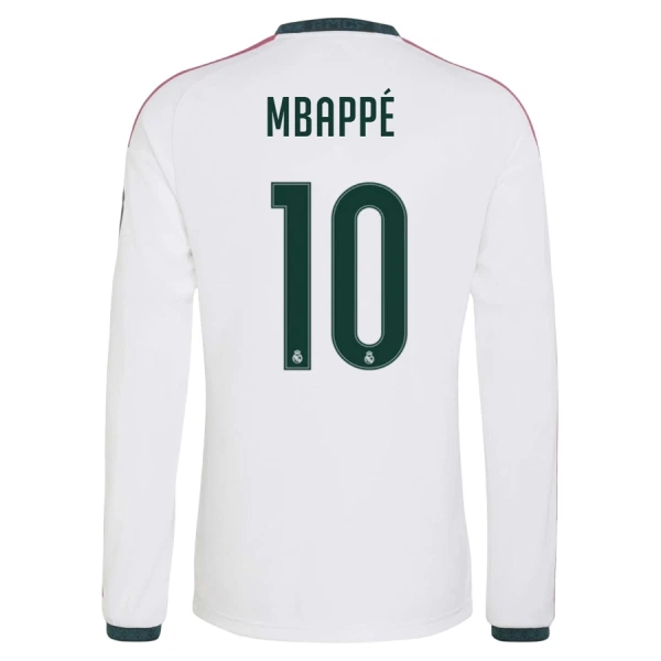 Maillot Manches Longues Real Madrid Mbappé 10 Homme Domicile 2026-27 Maillot Manches Longues Real Madrid Mbappé 10 Homme Domicile 2026-27