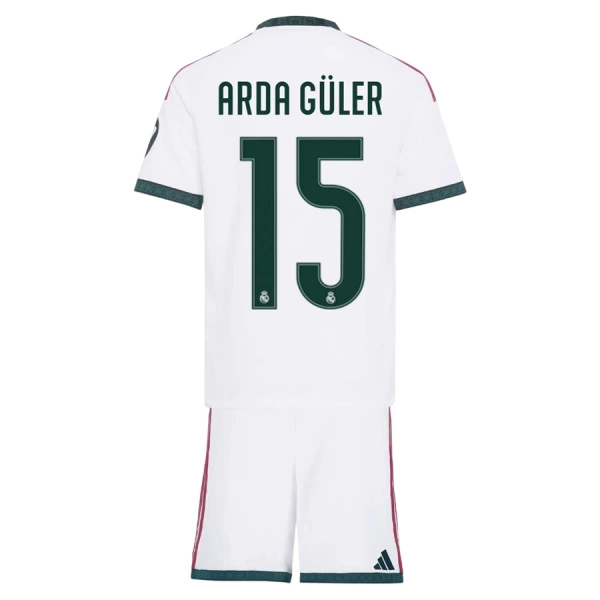 Maillot Real Madrid Arda Guler 15 Enfant Domicile 2026-27 Maillot Real Madrid Arda Guler 15 Enfant Domicile 2026-27