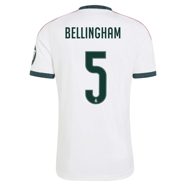 Maillot Real Madrid Bellingham 5 Homme Domicile 2026-27 Maillot Real Madrid Bellingham 5 Homme Domicile 2026-27