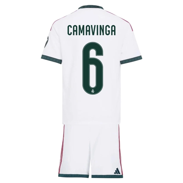 Maillot Real Madrid Camavinga 6 Enfant Domicile 2026-27
