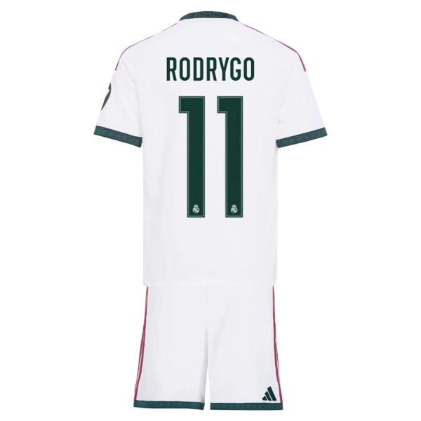 Maillot Real Madrid Rodrygo 11 Enfant Domicile 2026-27 Maillot Real Madrid Rodrygo 11 Enfant Domicile 2026-27