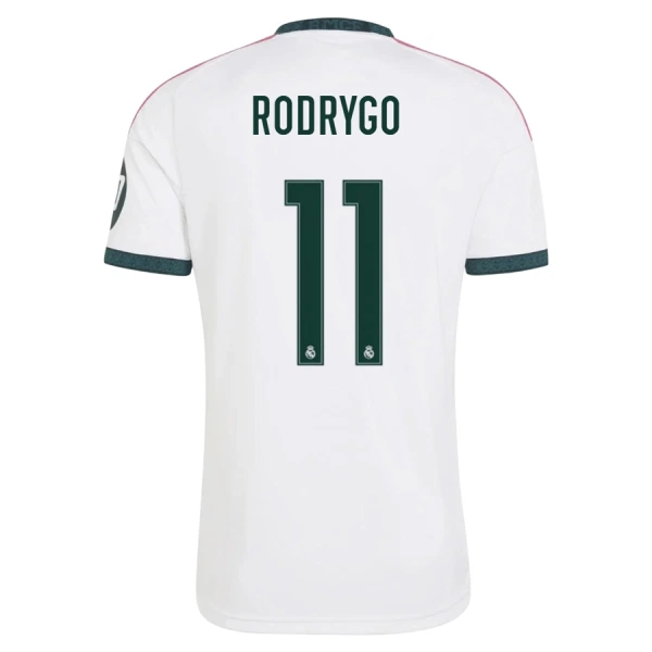 Maillot Real Madrid Rodrygo 11 Homme Domicile 2026-27 Maillot Real Madrid Rodrygo 11 Homme Domicile 2026-27