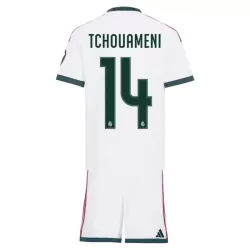 Maillot Real Madrid Tchouameni 14 Enfant Domicile 2026-27 Maillot Real Madrid Tchouameni 14 Enfant Domicile 2026-27