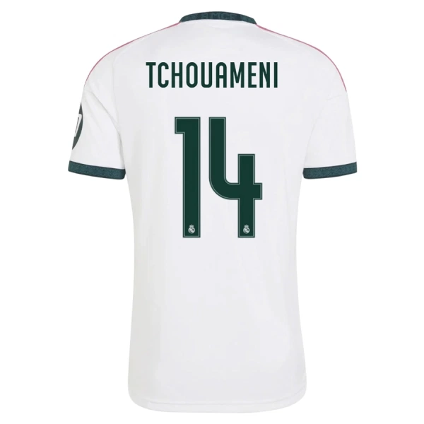Maillot Real Madrid Tchouameni 14 Homme Domicile 2026-27 Maillot Real Madrid Tchouameni 14 Homme Domicile 2026-27