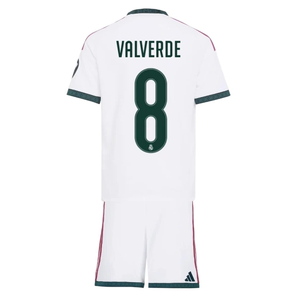 Maillot Real Madrid Valverde 8 Enfant Domicile 2026-27 Maillot Real Madrid Valverde 8 Enfant Domicile 2026-27