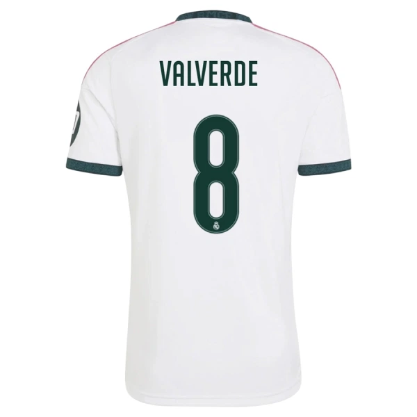 Maillot Real Madrid Valverde 8 Homme Domicile 2026-27 Maillot Real Madrid Valverde 8 Homme Domicile 2026-27
