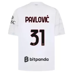 Maillot AC Milan Pavlovic 31 Homme Extérieur 2026-27