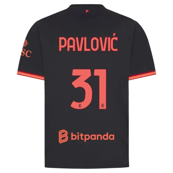 Maillot AC Milan Pavlovic 31 Homme Third 2026-27