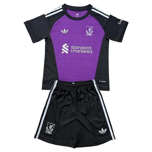 Maillot Gardien Liverpool Enfant 2026-27 Violet Maillot Gardien Liverpool Enfant 2026-27 Violet