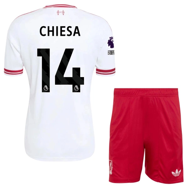 Maillot Liverpool Chiesa 14 Enfant Extérieur 2026-27 Maillot Liverpool Chiesa 14 Enfant Extérieur 2026-27