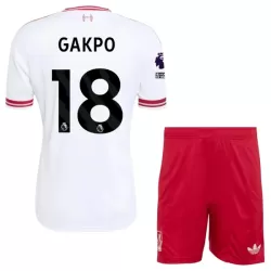Maillot Liverpool Gakpo 18 Enfant Extérieur 2026-27 Maillot Liverpool Gakpo 18 Enfant Extérieur 2026-27
