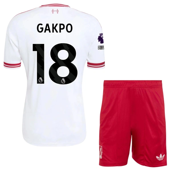 Maillot Liverpool Gakpo 18 Enfant Extérieur 2026-27 Maillot Liverpool Gakpo 18 Enfant Extérieur 2026-27