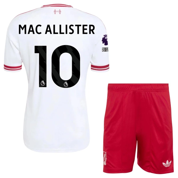 Maillot Liverpool Mac Allister 10 Enfant Extérieur 2026-27 Maillot Liverpool Mac Allister 10 Enfant Extérieur 2026-27
