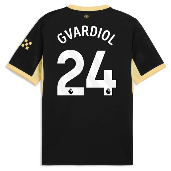 Maillot Manchester City Gvardiol 24 Homme Extérieur 2026-27