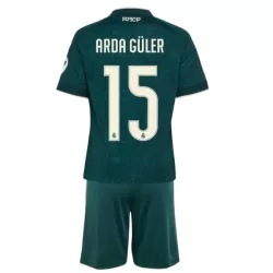 Maillot Real Madrid Arda Guler 15 Enfant Extérieur 2026-27
