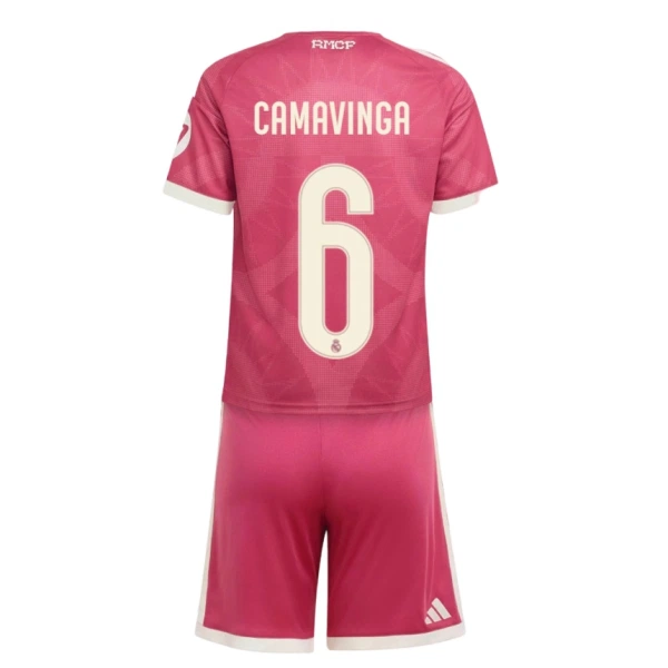 Maillot Real Madrid Camavinga 6 Enfant Third 2026-27 Maillot Real Madrid Camavinga 6 Enfant Third 2026-27
