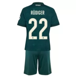 Maillot Real Madrid Rudiger 22 Enfant Extérieur 2026-27 Maillot Real Madrid Rudiger 22 Enfant Extérieur 2026-27