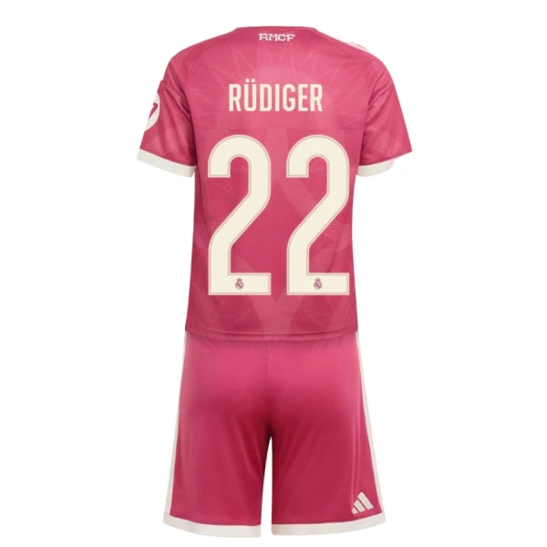 Maillot Real Madrid Rudiger 22 Enfant Third 2026-27 Maillot Real Madrid Rudiger 22 Enfant Third 2026-27