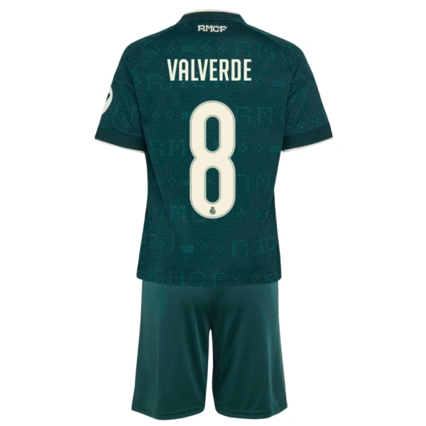 Maillot Real Madrid Valverde 8 Enfant Extérieur 2026-27 Maillot Real Madrid Valverde 8 Enfant Extérieur 2026-27