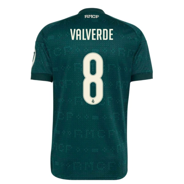 Maillot Real Madrid Valverde 8 Homme Extérieur 2026-27