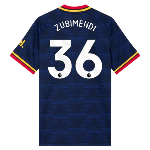 Maillot Arsenal Zubimendi 36 Homme Extérieur 2026-27