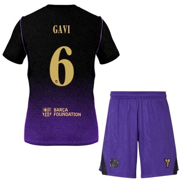 Maillot FC Barcelone Gavi 6 Enfant Extérieur 2026-27 Maillot FC Barcelone Gavi 6 Enfant Extérieur 2026-27