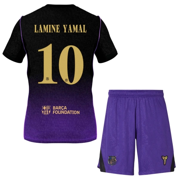 Maillot FC Barcelone Lamine Yamal 10 Enfant Extérieur 2026-27