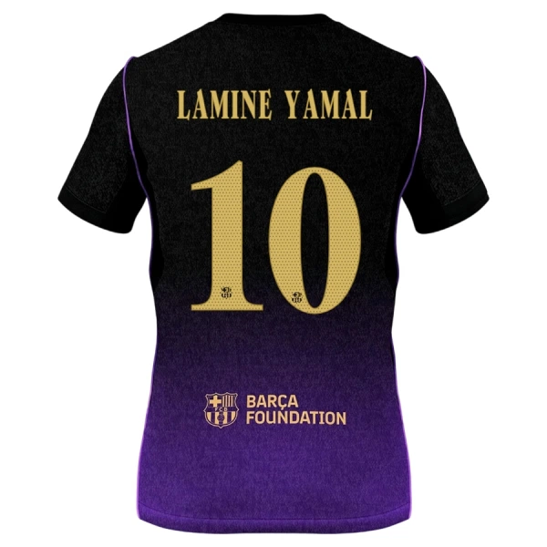 Maillot FC Barcelone Lamine Yamal 10 Enfant Extérieur 2026-27