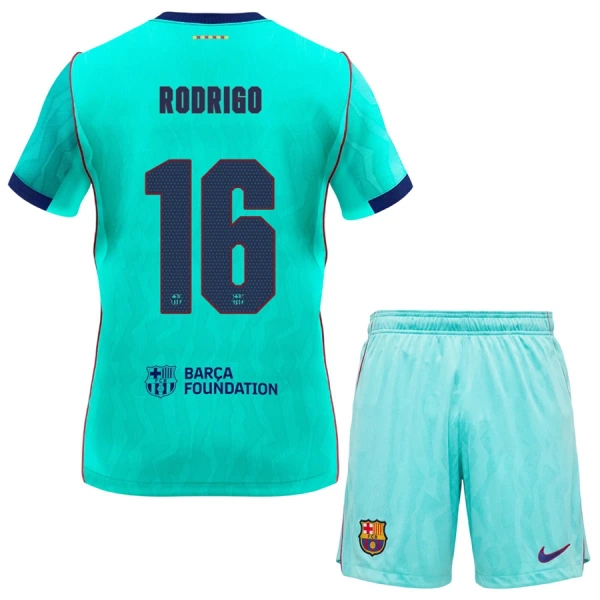 Maillot FC Barcelone Rodrigo 16 Enfant Third 2026-27 Maillot FC Barcelone Rodrigo 16 Enfant Third 2026-27