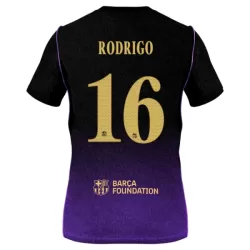 Maillot FC Barcelone Rodrigo 16 Homme Extérieur 2026-27 Maillot FC Barcelone Rodrigo 16 Homme Extérieur 2026-27