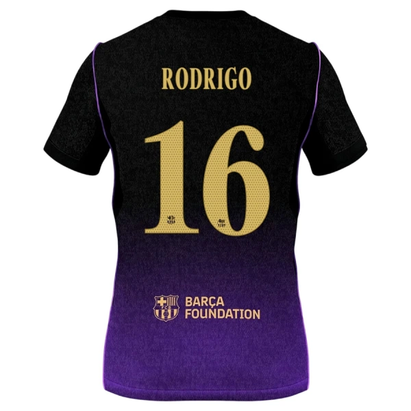 Maillot FC Barcelone Rodrigo 16 Homme Extérieur 2026-27 Maillot FC Barcelone Rodrigo 16 Homme Extérieur 2026-27