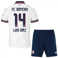 Maillot FC Bayern Munich Luis Diaz 14 Enfant Extérieur 2026-27 Maillot FC Bayern Munich Luis Diaz 14 Enfant Extérieur 2026-27